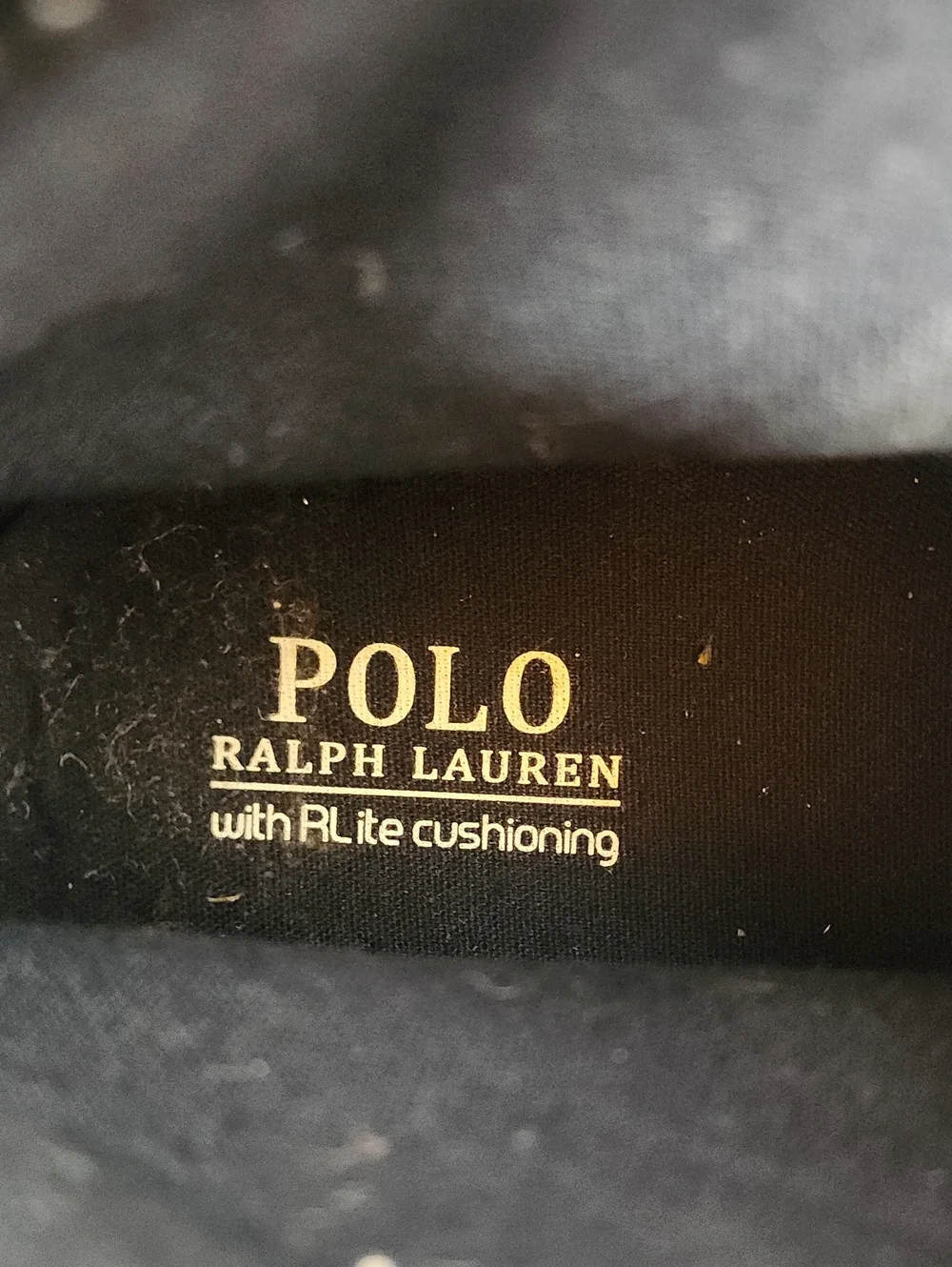 Polo by Ralph Lauren Red Solomon Sz 10.5 High-Top Sneakers with Navy Yellow Trim